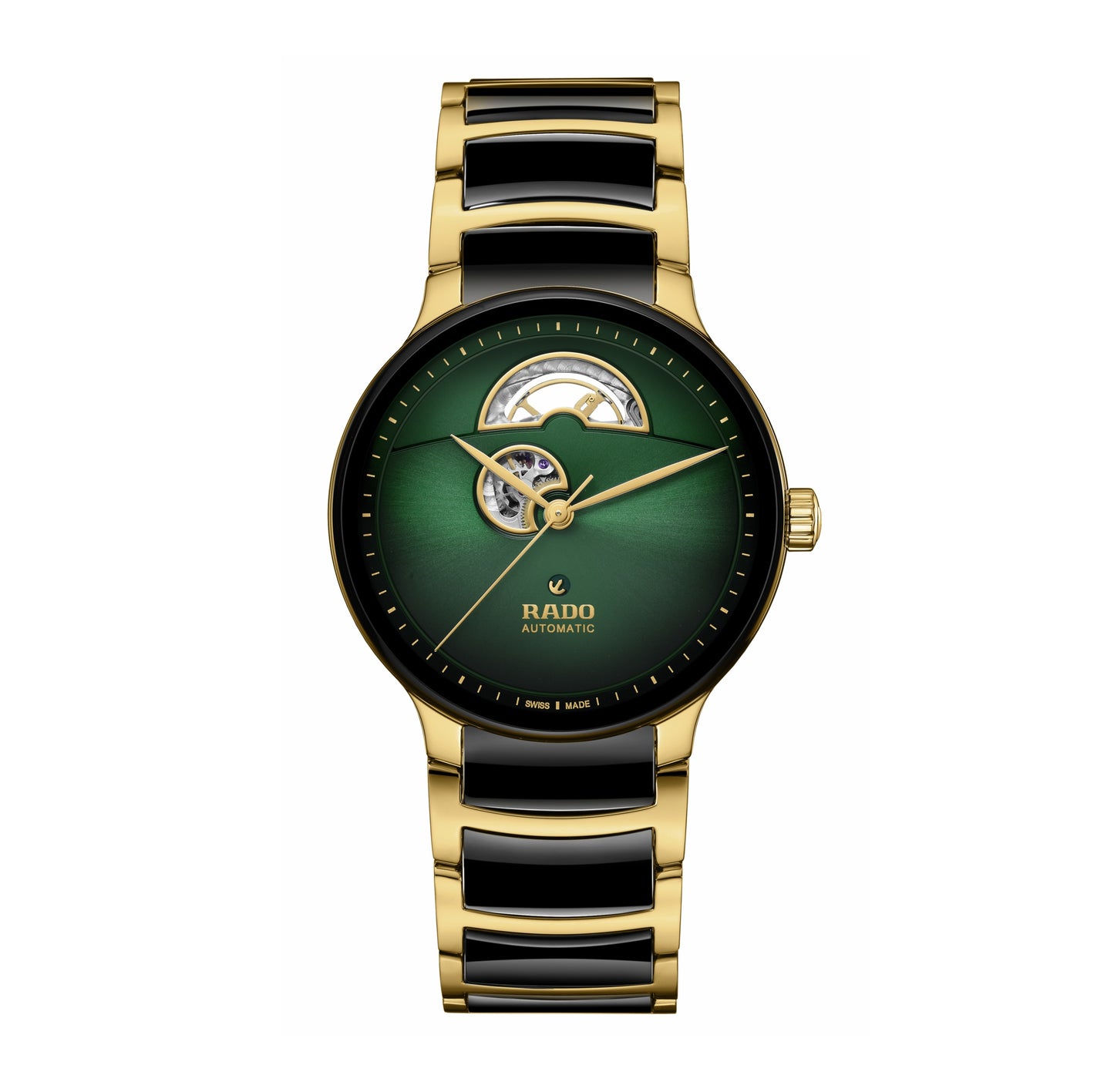 Rado Centrix Automatic Open Heart Two-tone Unisex Watch R30008302