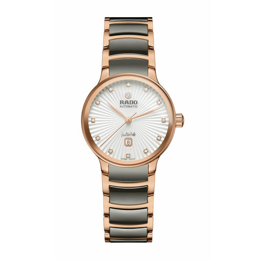 Rado Centrix Automatic Diamond Silver Dial Ladies Watch R30019742