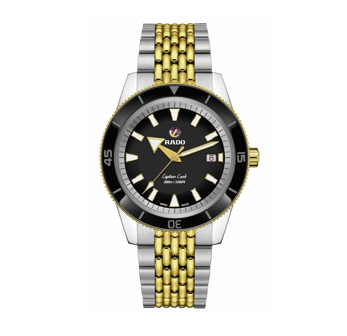 Rado Captain Cook Automatic Black Dial Men's Watch R32138153