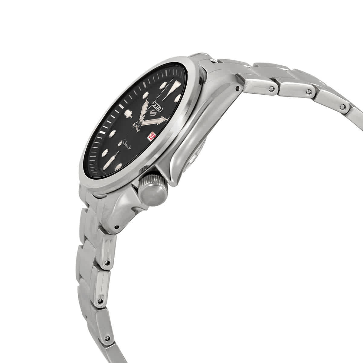 Seiko 5 Sports "DressKX" Automatic Black Dial Men's Watch SRPE55K1