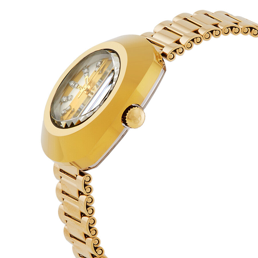 Rado Diastar Original Automatic Diamond Champagne Dial Ladies Watch R12416803