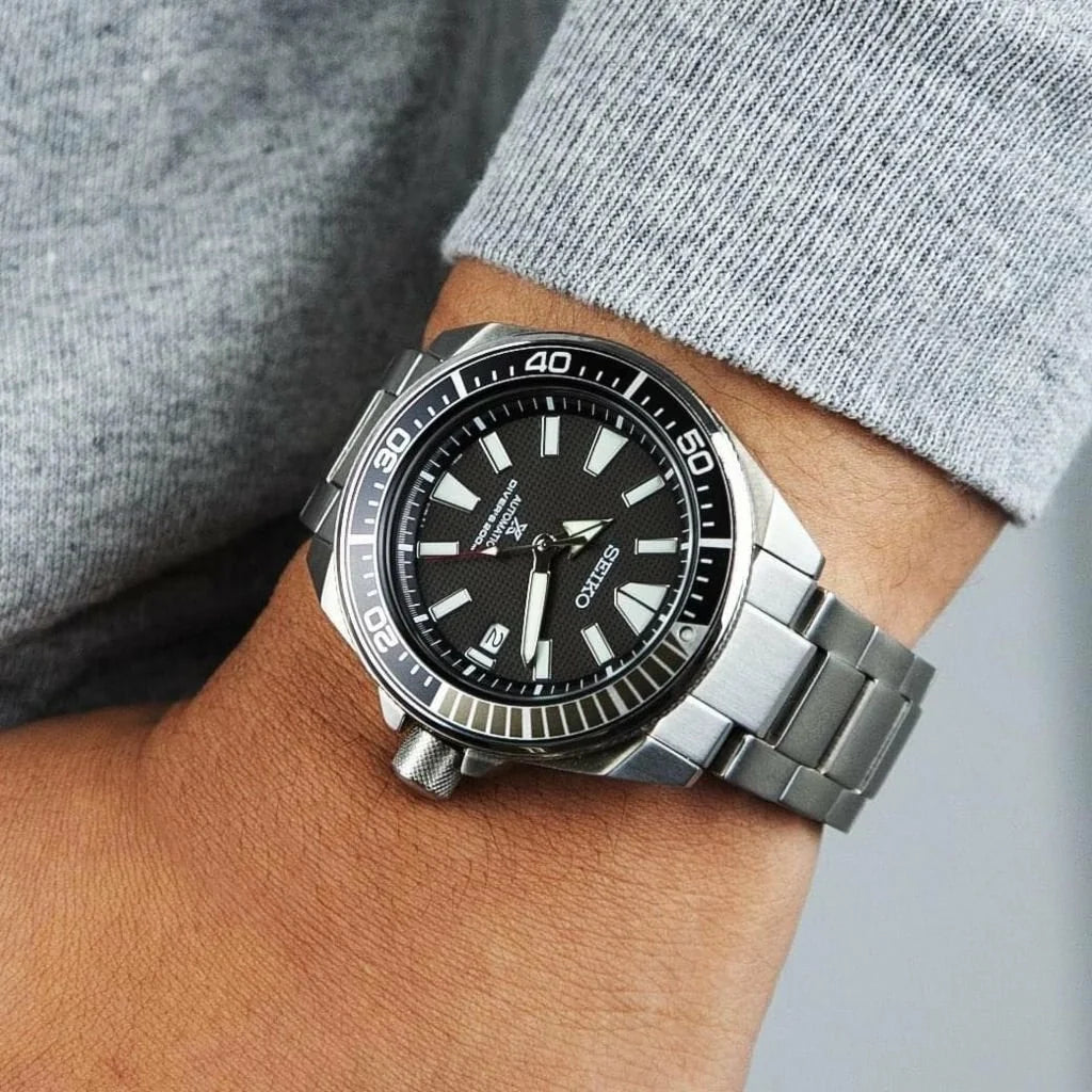Seiko Prospex "Samurai" Automatic Diver's Stainless Steel Men's Watch SRPF03K1