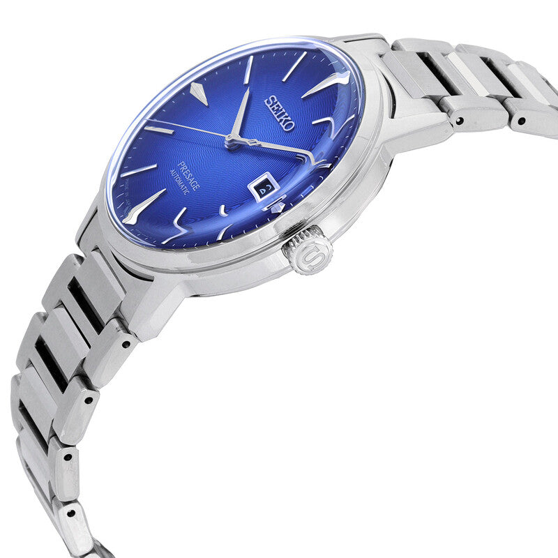 Seiko Presage Cocktail " The Aviation" Automatic Blue Dial Men's Watch SRPJ13J1