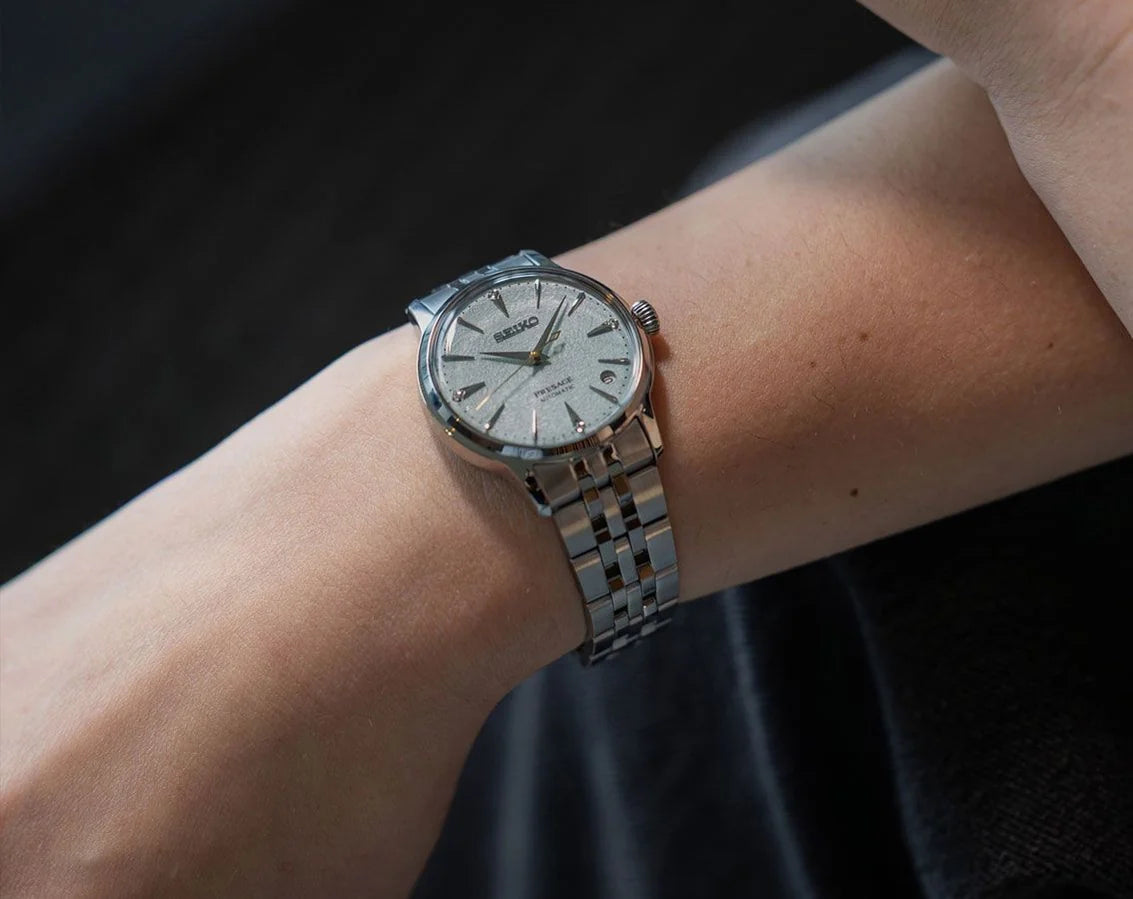 Seiko Presage Cocktail Time "Frozen Mojito" Automatic Women's Watch SRPL63J1