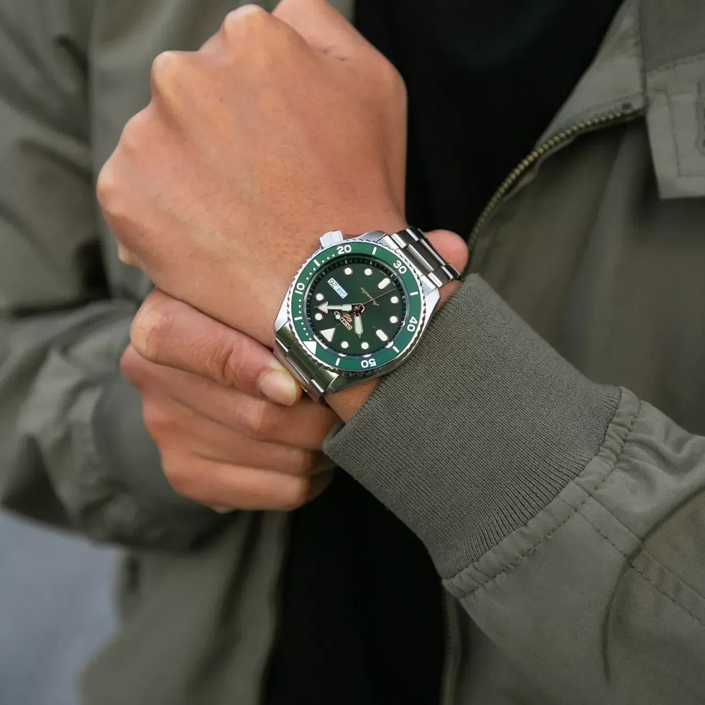 Seiko 5 Sports Hulk Automatic Men's Watch SRPD63K1