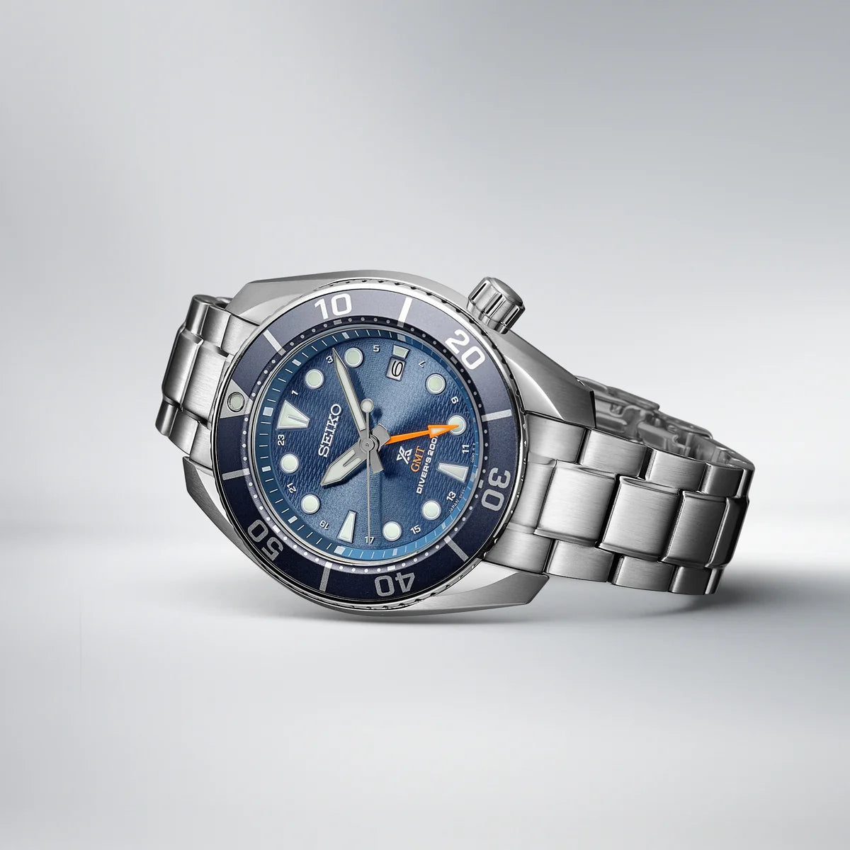 Seiko Prospex SFK001J1 Men's Sumo Aqua Solar GMT