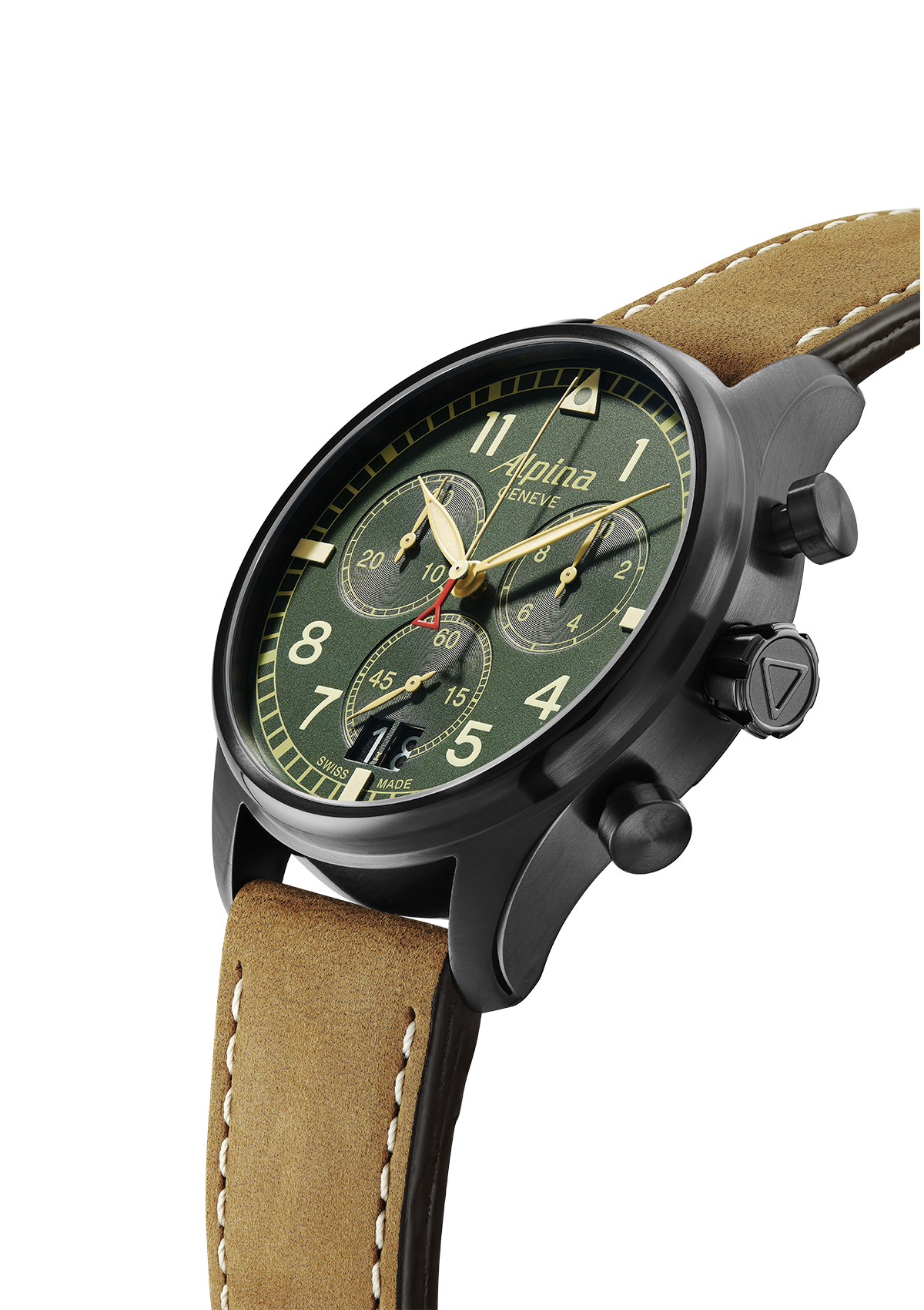 Alpina Startimer Pilot Big Date Chronograph Quartz AL-372GR4FBS6