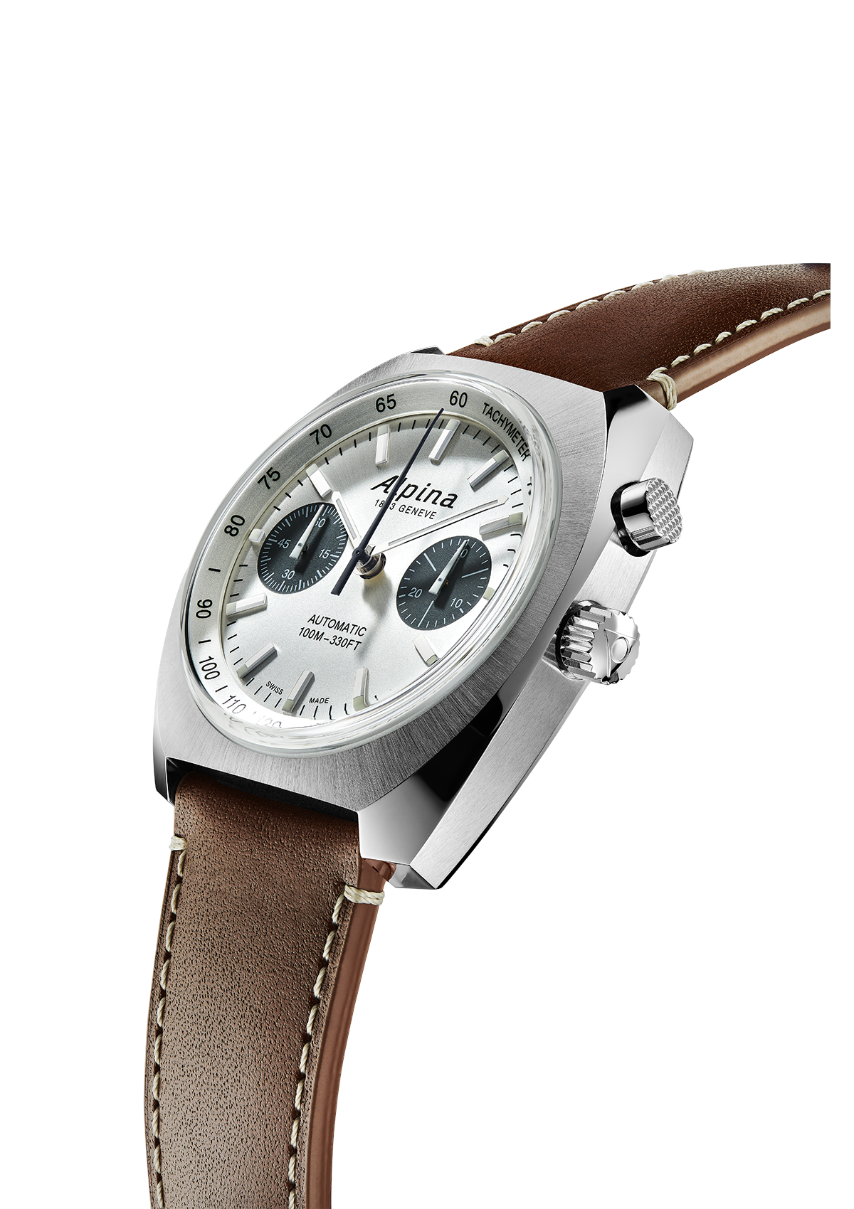 Alpina Startimer Pilot Heritage Chronograph Automatic Silver AL-727SS4H6