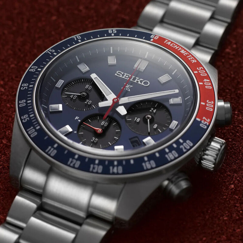 Seiko Prospex Speedtimer Solar Chronograph Men's Watch SSC913P1