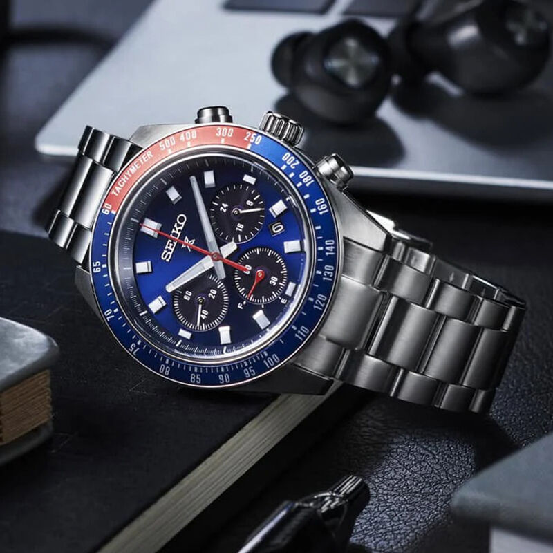 Seiko Prospex Speedtimer Solar Chronograph Men's Watch SSC913P1