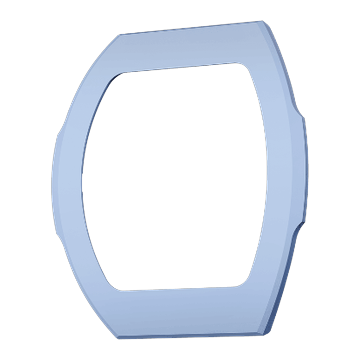 Fluoro-rubber Light Blue