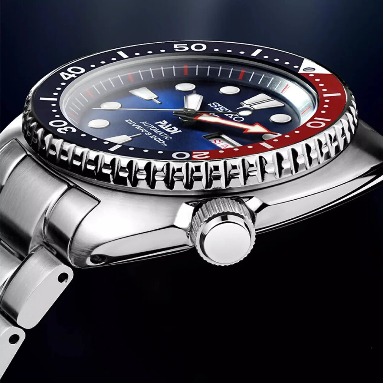 Seiko Prospex PADI "Turtle" Stainless Steel Automatic Men's Watch SRPE99K1