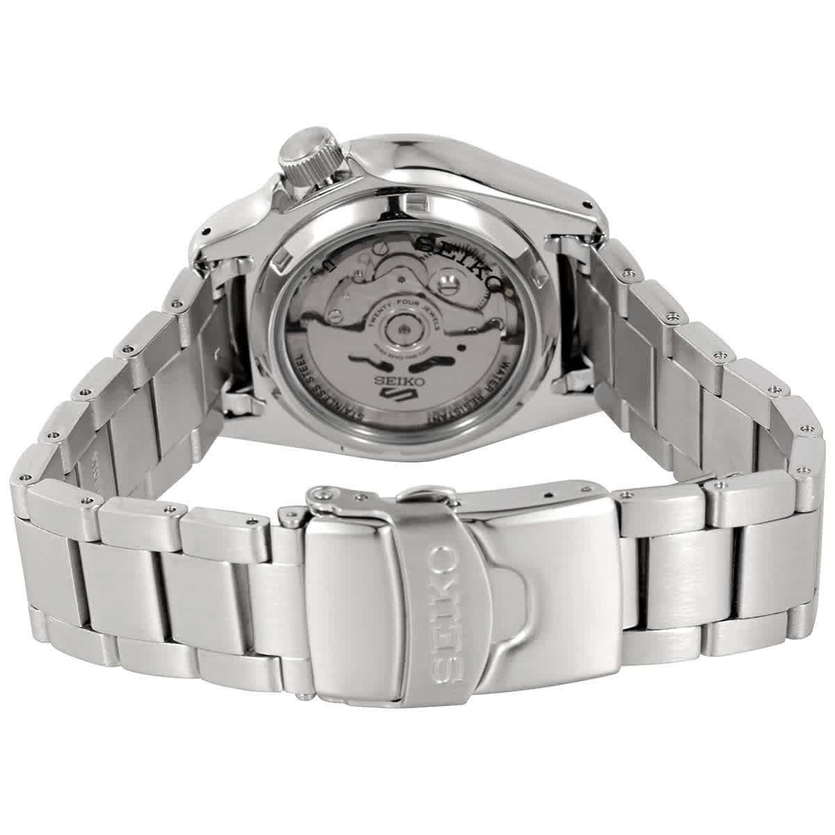 Seiko 5 Sports "DressKX" Automatic Black Dial Men's Watch SRPE55K1
