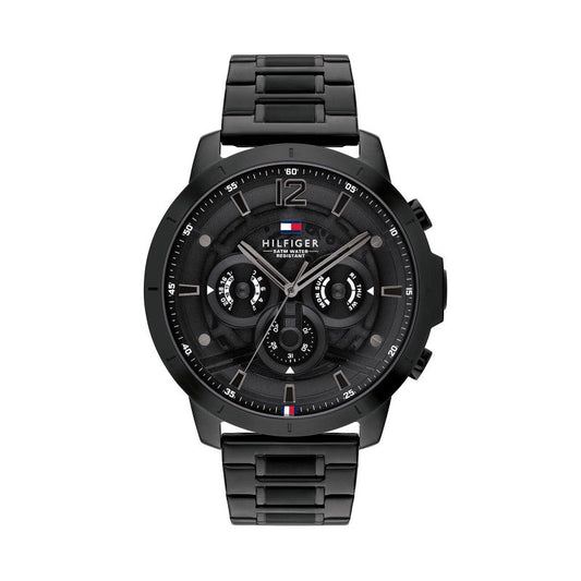 Tommy Hilfiger 1710494 Men's Ionic Black Plated Steel Watch