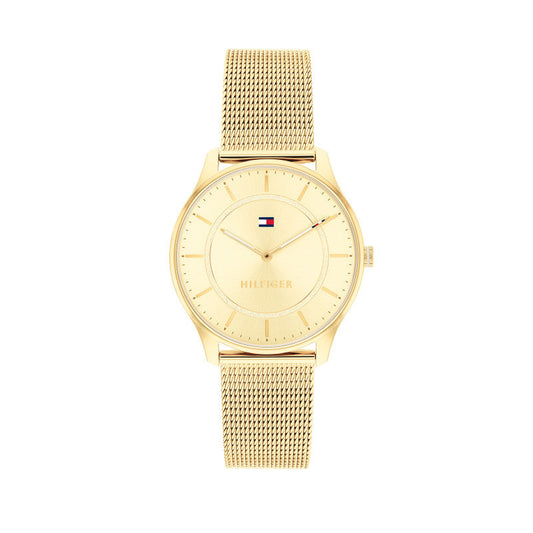 Tommy Hilfiger 1782531 Women's Ionic Thin Gold Plated Steel Mesh Watch