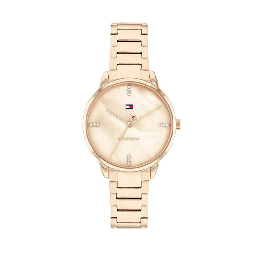 Tommy Hilfiger 1782545 Women's Ionic Carnation Gold Plated Steel Watch