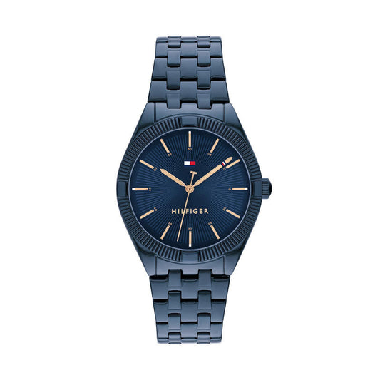 Tommy Hilfiger 1782552 Women's Ionic Blue Plated Steel Watch