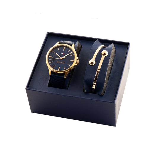 Tommy Hilfiger Gift Set 2770039 Women's Leather Watch