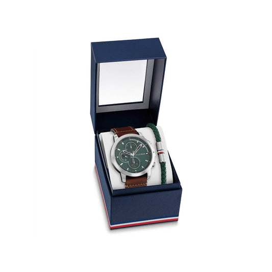 Tommy Hilfiger 2770154 Men's Leather Strap