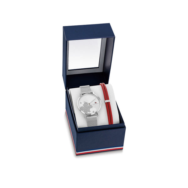 Tommy Hilfiger Gift Set 2770155 Women's Steel Mesh Watch | The Watch Store