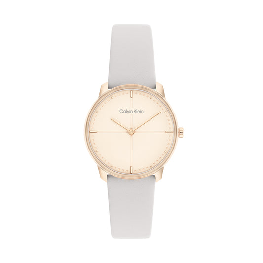 Calvin Klein 25200162 Unisex Leather Watch